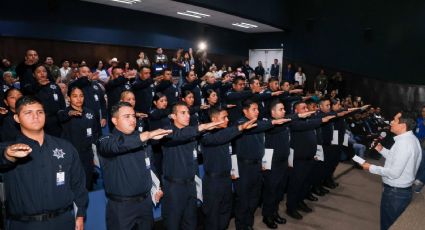 San Nicolás supera los 700 policías tras graduación de nuevos elementos