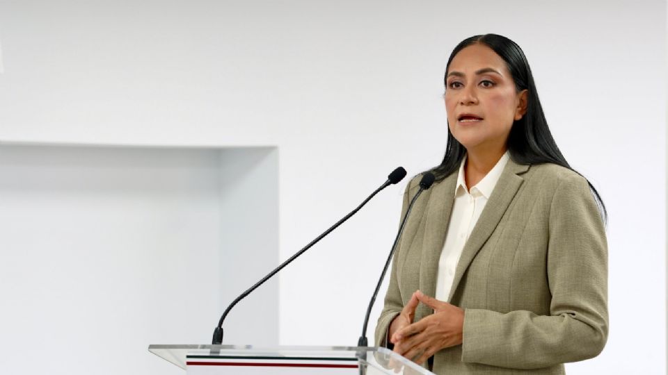 Ariadna Montiel, presidenta nacional de Morena.