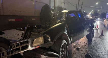 Choque por alcance en Paseo de los Leones deja dos personas lesionadas en Monterrey