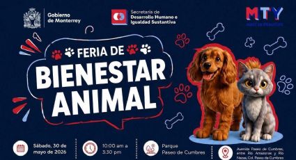 Monterrey invita a Feria de Bienestar Animal en Parque Paseo de Cumbres