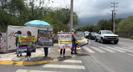 Víctimas de Proyectos 9 realizan protesta en San Pedro para exigir justicia