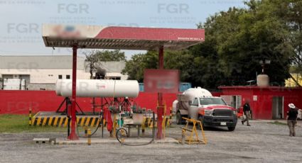 FGR asegura más de 2 mil 600 litros de gas LP en cateo en Apodaca