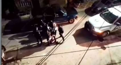 VIDEO | Captan a policías golpeando a detenido en Apodaca; César Garza ordena investigación