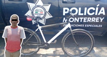 Detienen a ciclista con 48 dosis de cristal en Monterrey durante operativo en la colonia Urdiales
