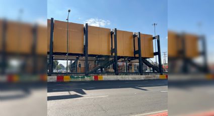 Estación Viaducto del Metro: Critican la nueva fachada café tras remodelación