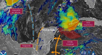 Potencial de lluvias fuertes e intensas continuará en Yucatán