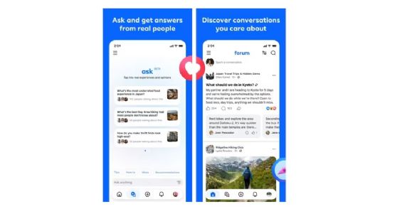 Forum de Meta: Nueva app reúne tus grupos de Facebook en un solo feed