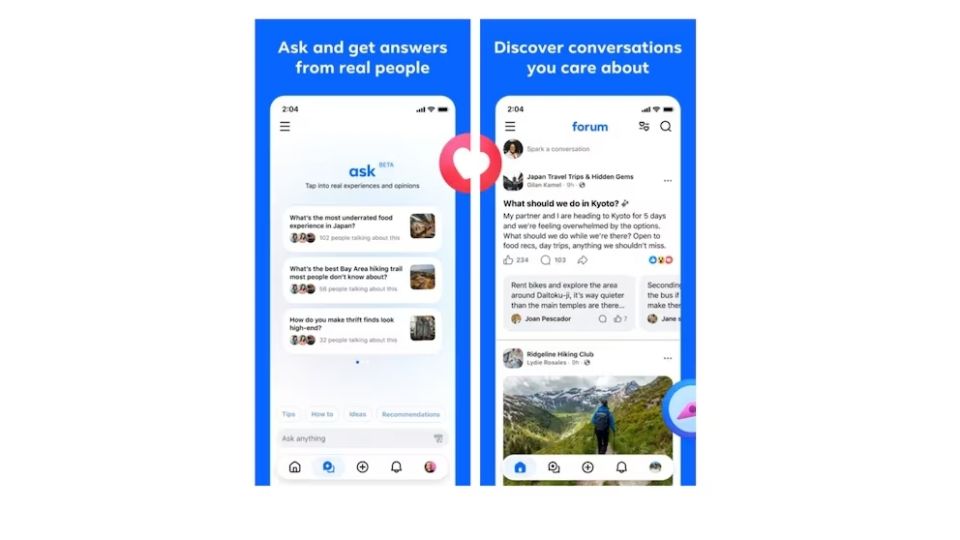 La plataforma digital simplifica la interacción de comunidades con Forum de Meta.