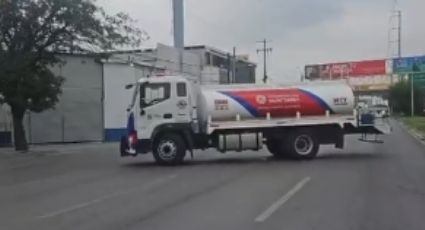 Cierran avenida Bernardo Reyes por fuga de gas en la colonia Niño Artillero en Monterrey