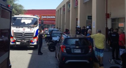 Hombre resulta lesionado tras atorarse la mano en un molino en Monterrey