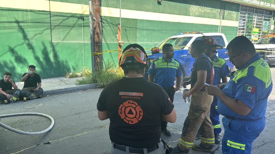 Una vivienda del edificio afectado quedó inhabitable por daños estructurales.