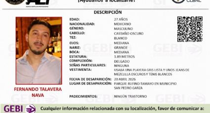Desaparece hombre de 27 años en el Parque Rufino Tamayo