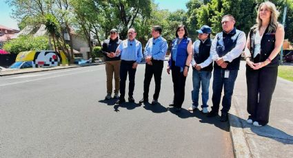 Calzada de la Virgen: Inauguran repavimentación tras años de olvido