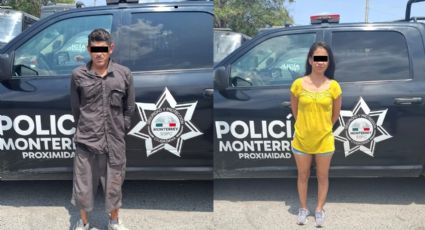 Detienen a pareja en Monterrey tras riña por un pantalón en colonia Mitras Centro