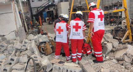 Derrumbe en la colonia Industrial deja 3 trabajadores lesionados