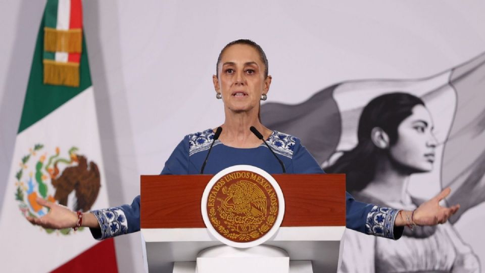 Claudia Sheinbaum Pardo, presidenta de México.