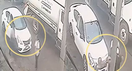 VIDEO | Ataque en San Nicolás muestra agresión contra mujer con machete