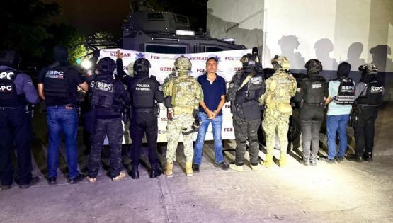 Aprehenden a 'El Chuky', jefe de plaza del CJNG en Manzanillo
