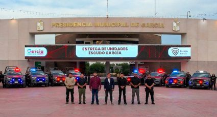 Refuerzan seguridad en García con 20 nuevas patrullas “Escudo García”