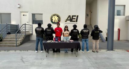 Fuerza Civil captura a dos integrantes de grupo delictivo en Villas de Alcalá; les aseguran 61 dosis de droga