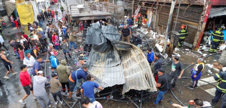 Incendio en La Merced: Exigen investigar origen del fuego