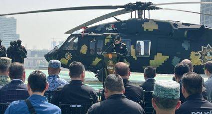 Entregan nuevo helicóptero Black Hawk a Fuerza Civil para reforzar seguridad en NL