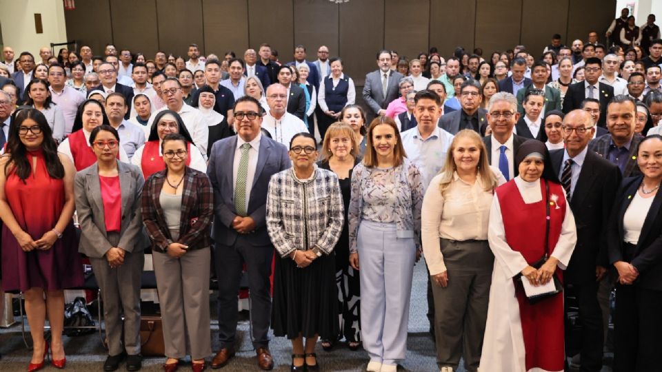 La Secretaria de Gobernación Rosa Icela Rodríguez, se reunió con representantes de Asociaciones Religiosas.