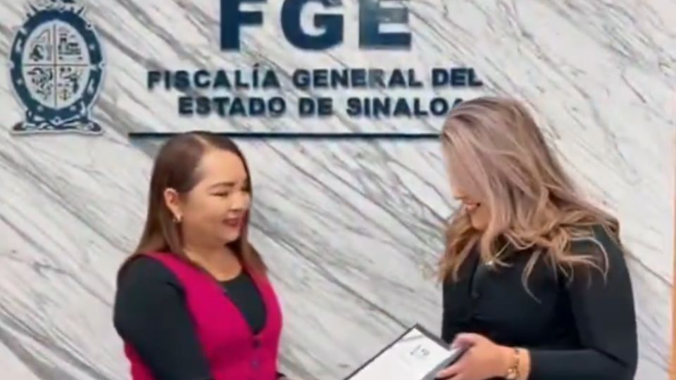 La fiscal Claudia Zulema Sánchez Kondo tomó protesta.