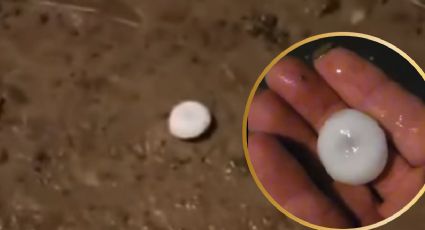 Reportan caída de granizo en General Terán por ingreso de nuevo frente frío