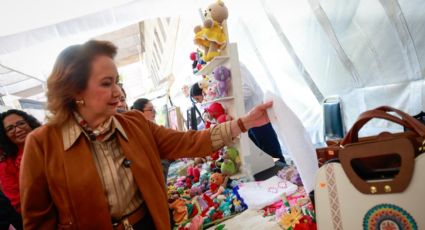 Yasmín Esquivel impulsa bazar para mujeres en reclusión en CDMX