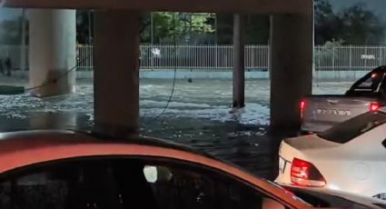 Cierres viales en Monterrey por lluvias intensas: Estas avenidas permanecen afectadas