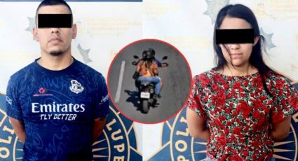 Capturan en Juárez a pareja con motocicleta robada en Guadalupe