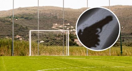 Hombre dispara tras perder partido de futbol y lesiona a joven en García