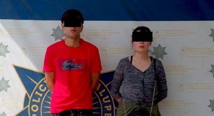 Detienen a pareja con vehículo robado circulando en Guadalupe