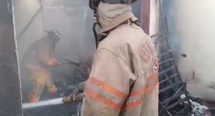 Incendio moviliza a cuerpos de emergencia en vivienda de Guadalupe