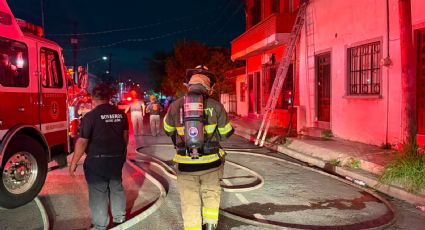 Se incendia negocio de seguridad privada en la colonia Regina
