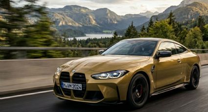 Camión de estiércol vuelca y sepulta un lujoso BMW