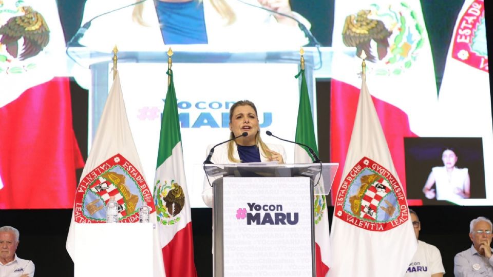 Maru Campos, gobernadora de Chihuahua.
