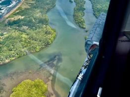 Vigilan costas de Veracruz: buscan rastros de hidrocarburo