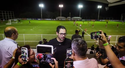 Selección de Túnez entrena en El Barrial; Santiago se prepara para recibir a equipos mundialistas