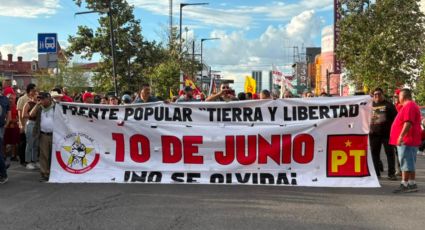 Marchan en Monterrey para recordar el "Jueves de Corpus" de 1971