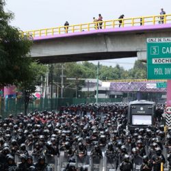 Harfuch: Policía capitalina actuó con temple