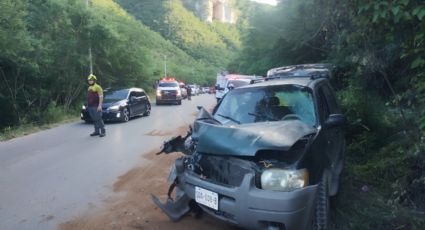Accidente vial en Santiago deja seis personas lesionadas