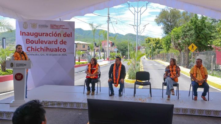 Histórica inversión en Guerrero: Evelyn Salgado entrega boulevard en Chichihualco