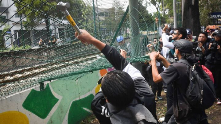 Se deslindan madres buscadoras de destrozos