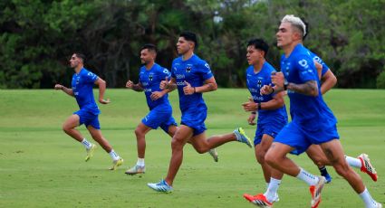 Rayados ya entrena en la Riviera Maya y se alista para su primer duelo de pretemporada