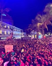 Foto descriptiva de: Mazatlán vive una fiesta mundialista con más de 16 mil asistentes