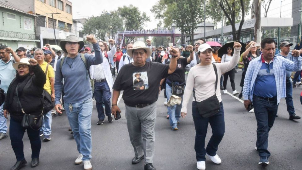 La CNTE contempla la reorganización del plantón en inmediaciones del Zócalo, de la CDMX.