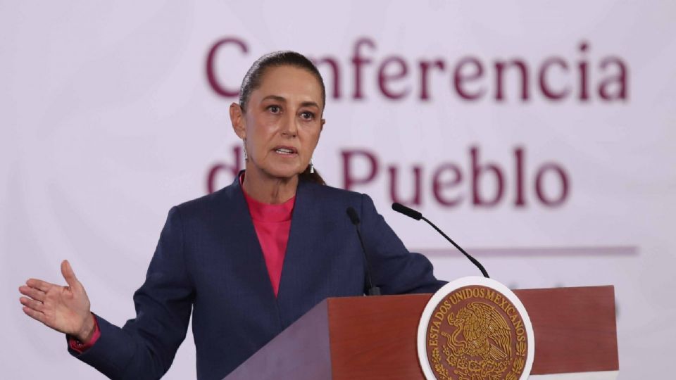 Claudia Sheinbaum, presidenta constitucional de los Estados Unidos Mexicanos.