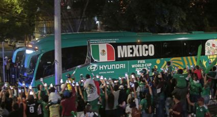 La selección mexicana ya está en Guadalajara
